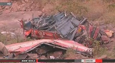 Ấn Độ Tai nạn xe buýt, ít nhất 30 người thiệt mạng